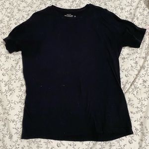 Black Abercrombie boyfriend fit t shirt